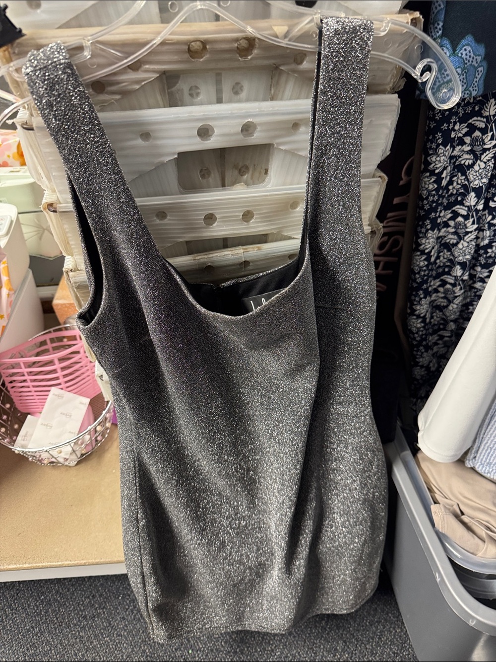 Lulus sparkle dress M // 092683